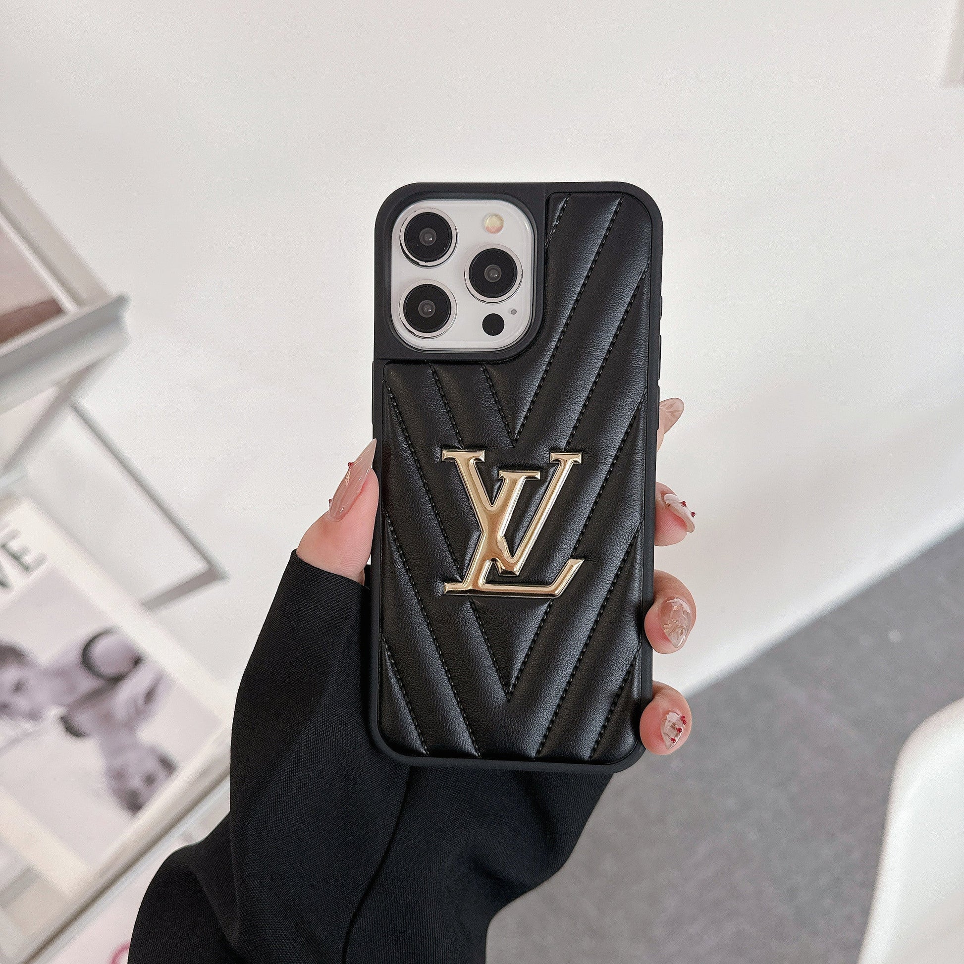 Lou Leather iPhone Case mysite