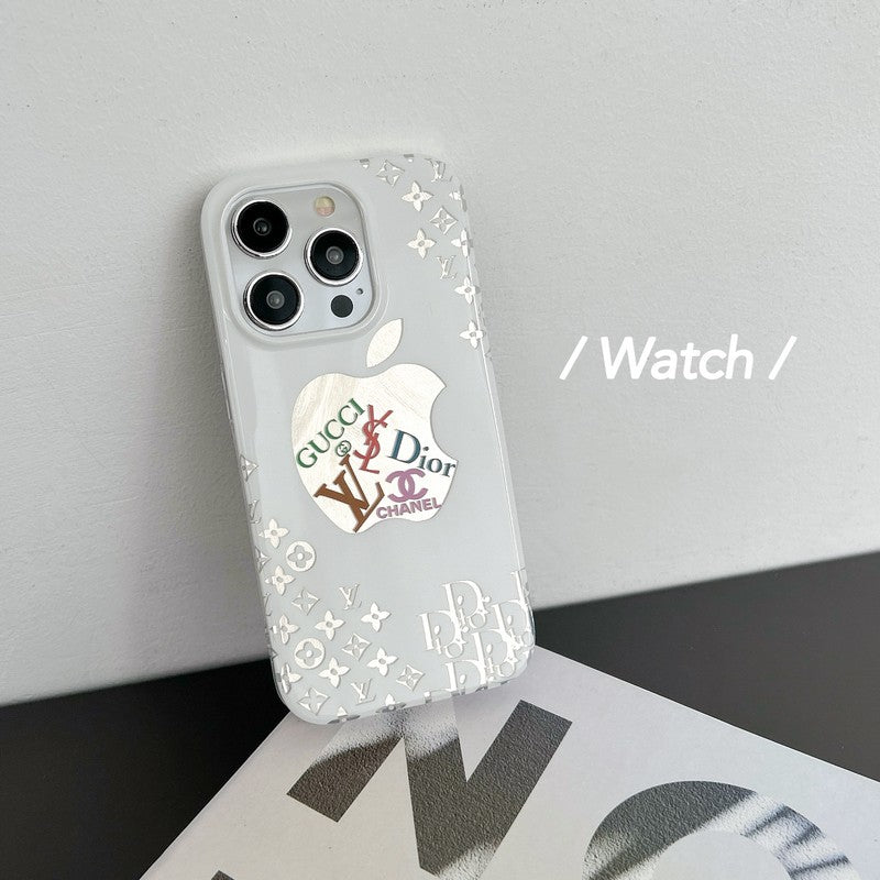 CD GG CC Lou White iPhone Case mysite