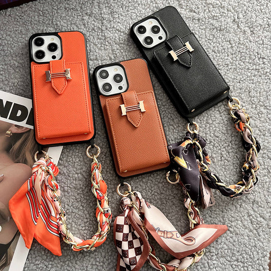 H Card Bag Scarves Leather iPhone Case mysite