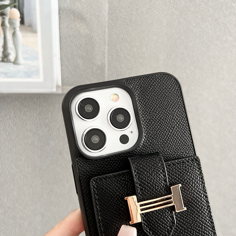 H Card Bag Scarves Leather iPhone Case mysite