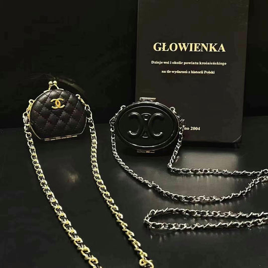 Cool Black Mini Bag With Chains mysite