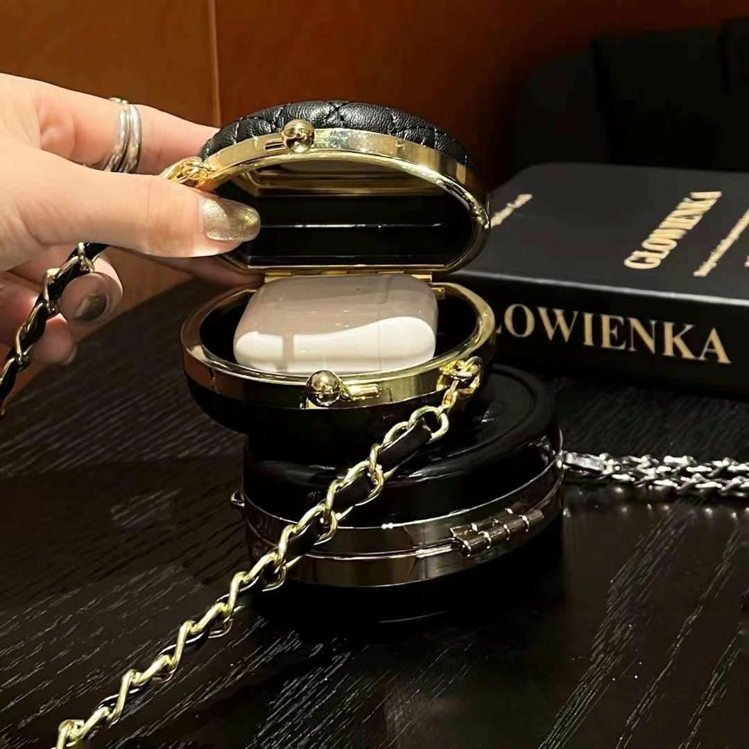 Cool Black Mini Bag With Chains mysite