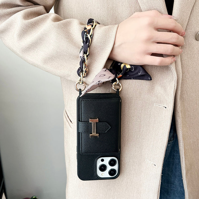 H Card Bag Scarves Leather iPhone Case mysite