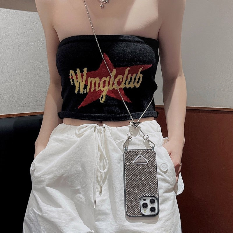 Pra Crossbody Crystal iPhone Case mysite