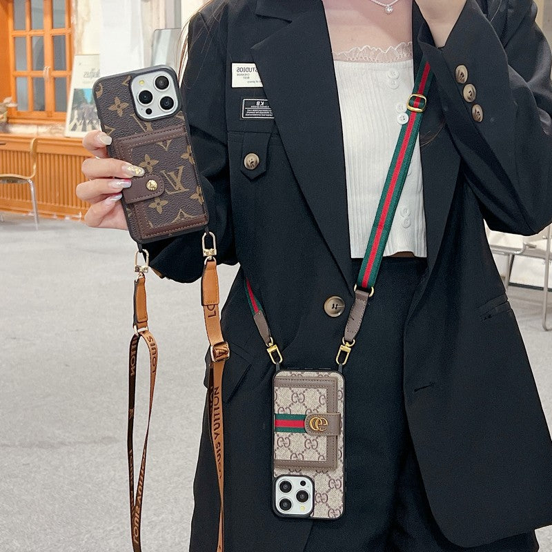 GG Card Bag Crossbody iPhone Case mysite