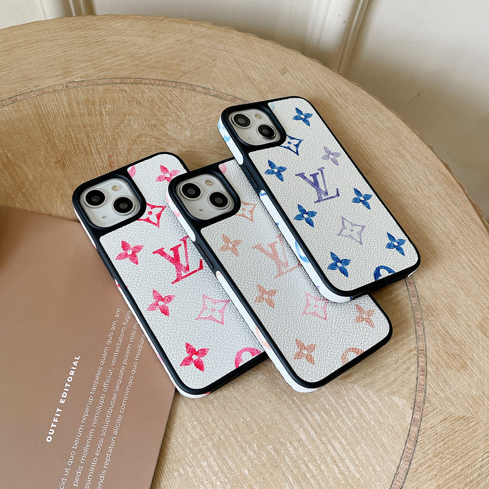 Lou Color Leather iPhone Case mysite
