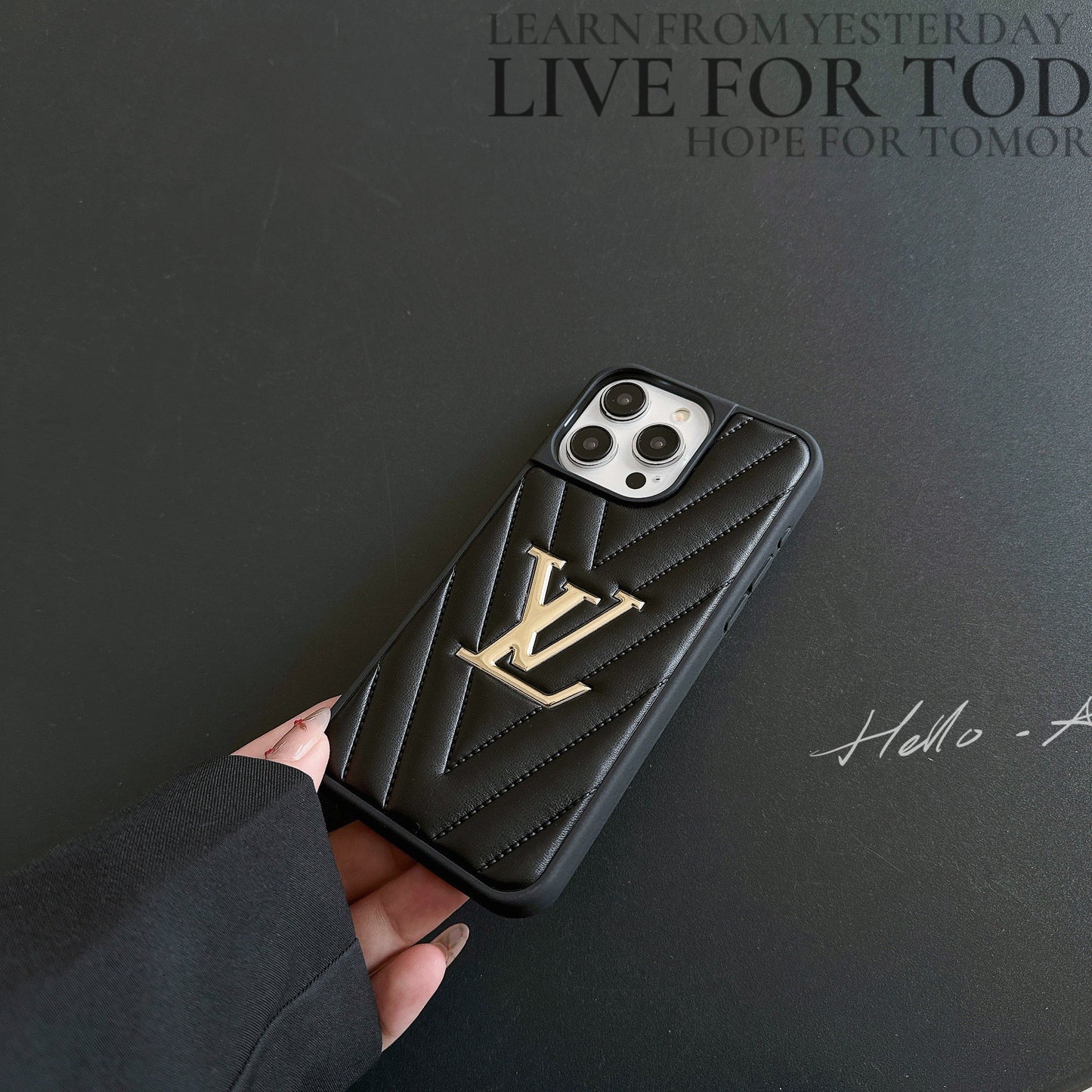 Lou Leather iPhone Case mysite