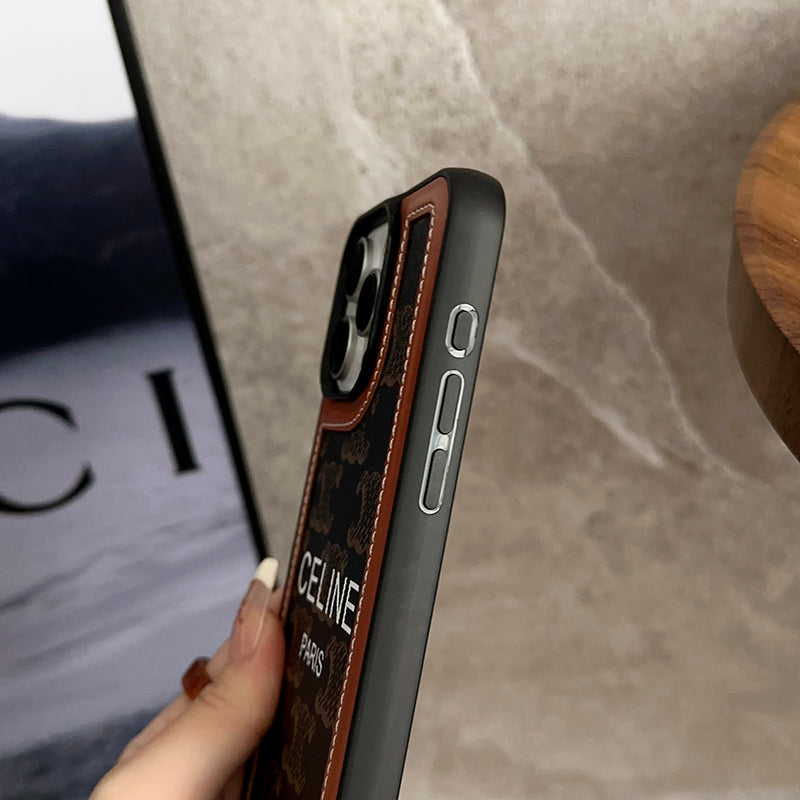 CE Hand Holder Leather 16 iPhone Case mysite