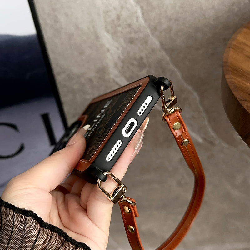 CE Hand Holder Leather 16 iPhone Case mysite