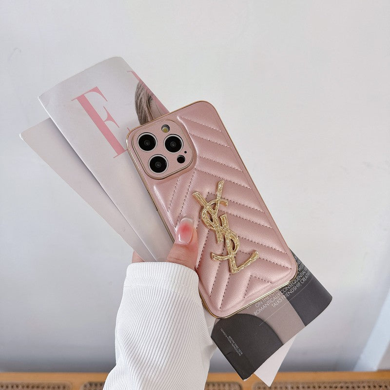 Saint Color Leather iPhone Case mysite