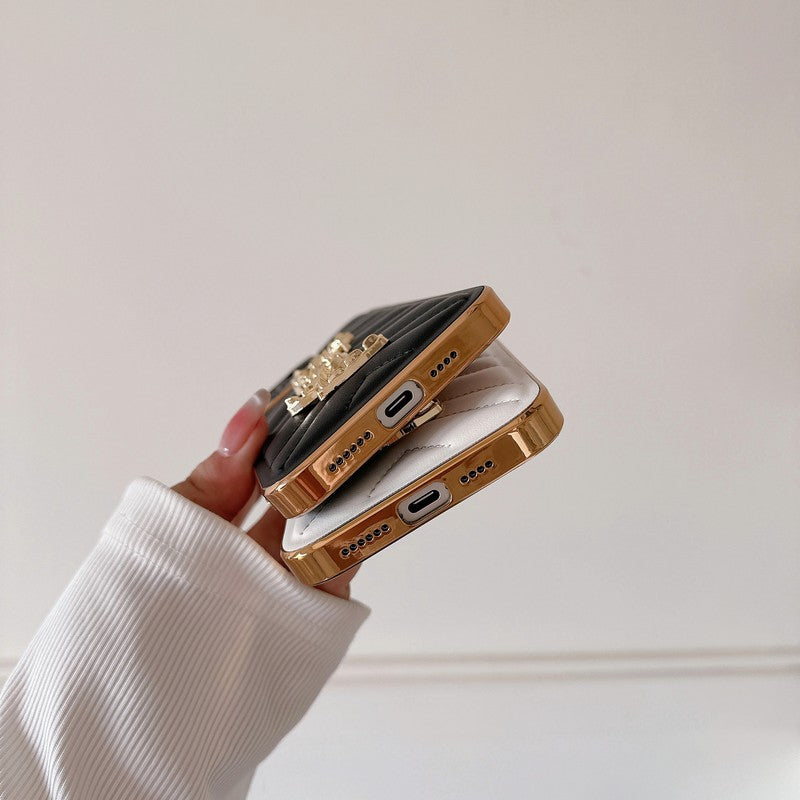 Saint Color Leather iPhone Case mysite