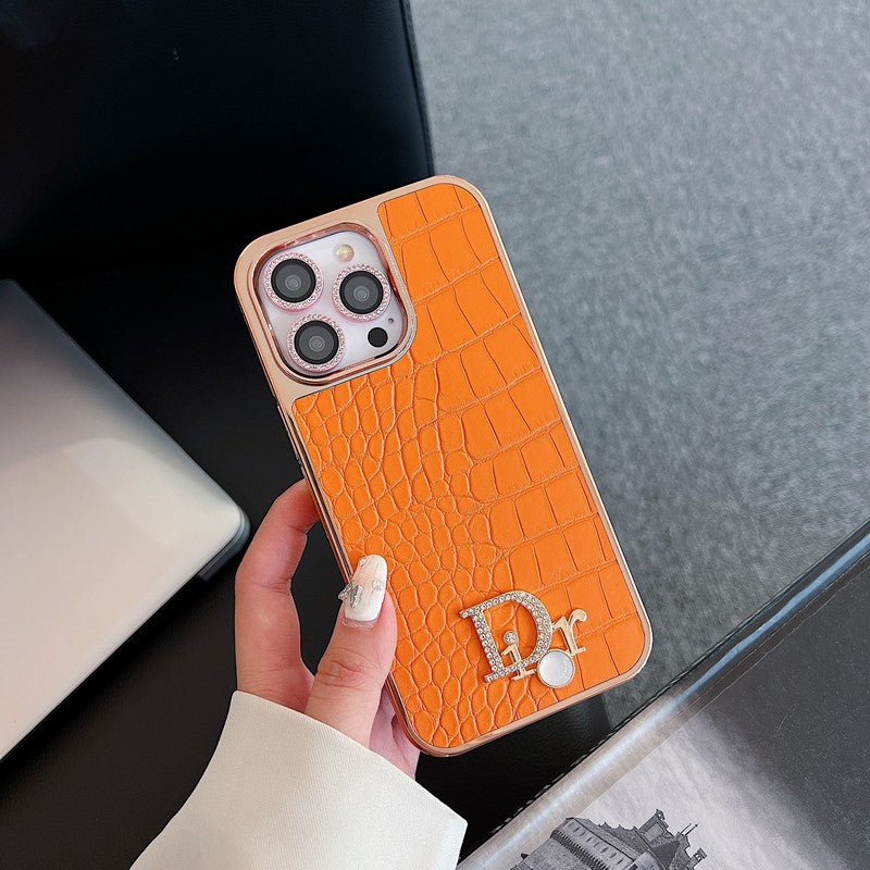 CD Diamond Logo Rose Gold iPhone Case mysite