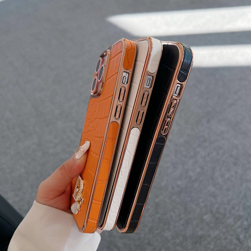 CD Diamond Logo Rose Gold iPhone Case mysite