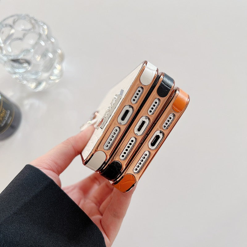 Lou Diamond Logo Rose Gold iPhone Case mysite