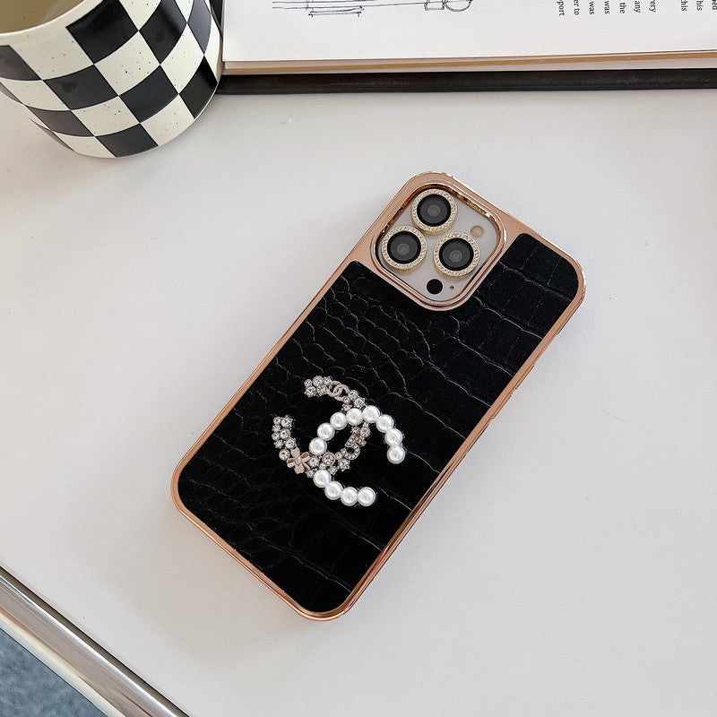 CC Pearl Rose Gold iPhone Case mysite