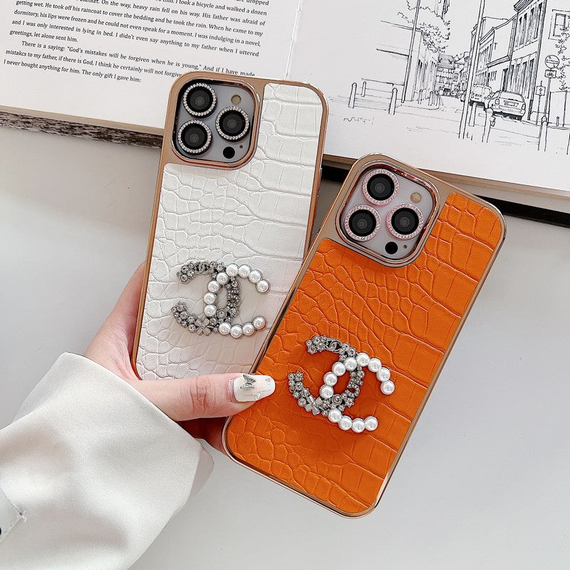 CC Pearl Rose Gold iPhone Case mysite