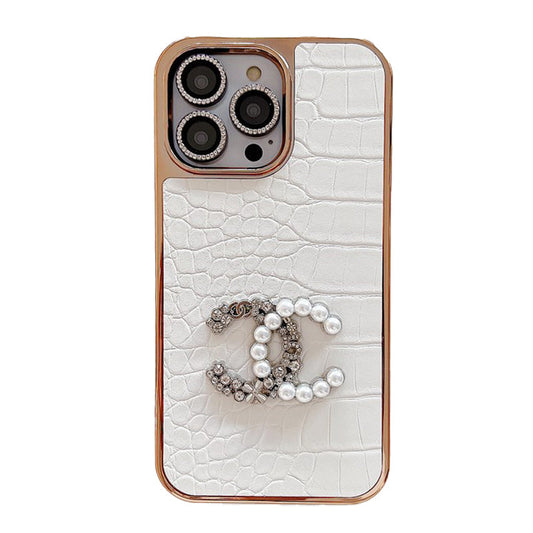 CC Pearl Rose Gold iPhone Case mysite