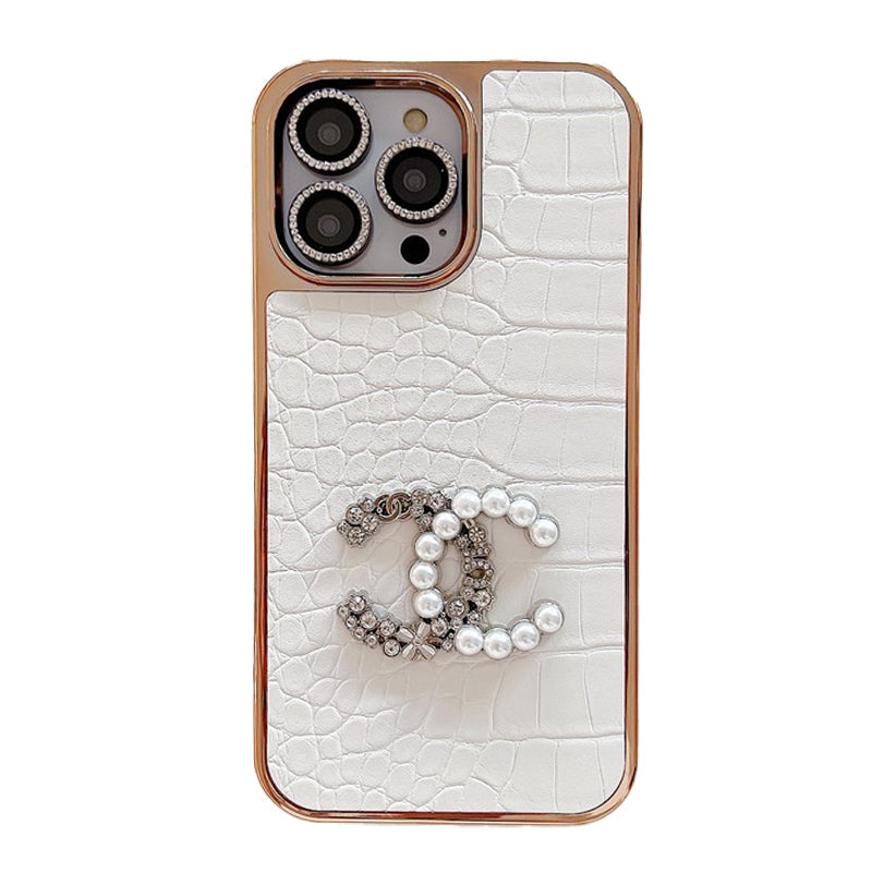 CC Pearl Rose Gold iPhone Case mysite