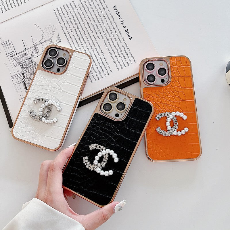 CC Pearl Rose Gold iPhone Case mysite