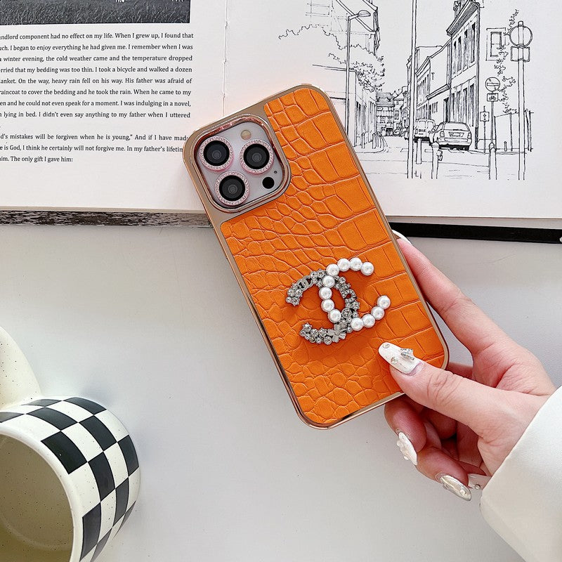 CC Pearl Rose Gold iPhone Case mysite