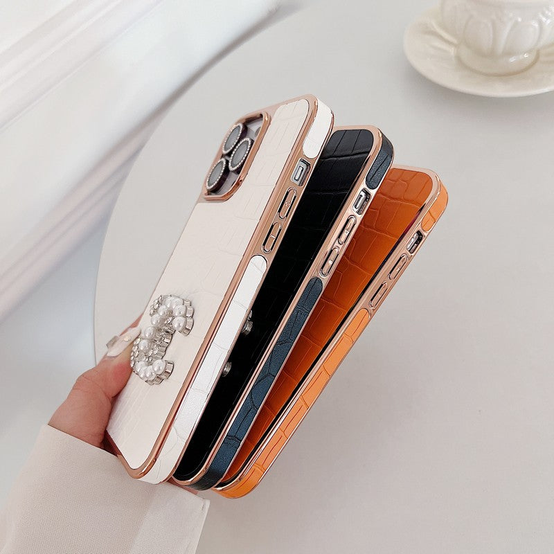 CC Pearl Rose Gold iPhone Case mysite