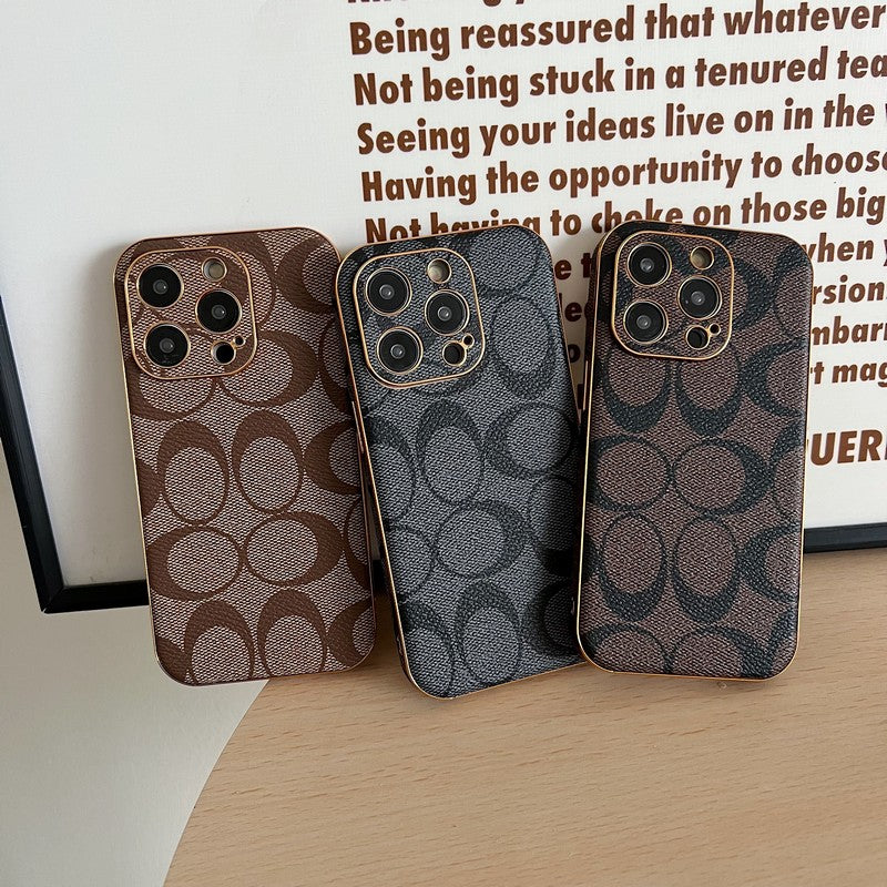 Coa Leather iPhone Case mysite