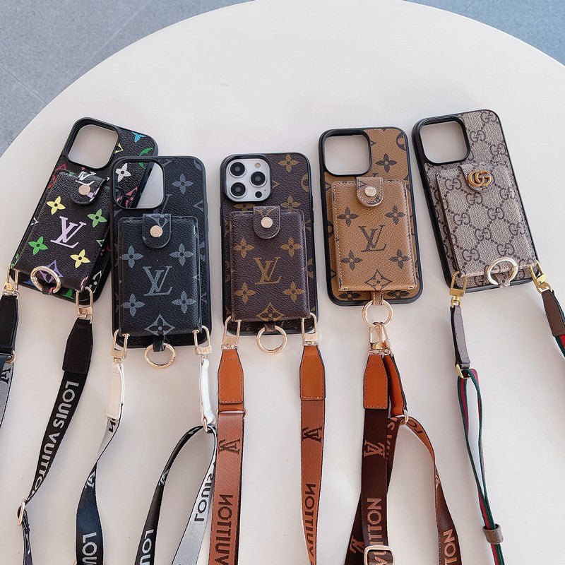 Lou Card Bag Classic Chain iPhone Case mysite