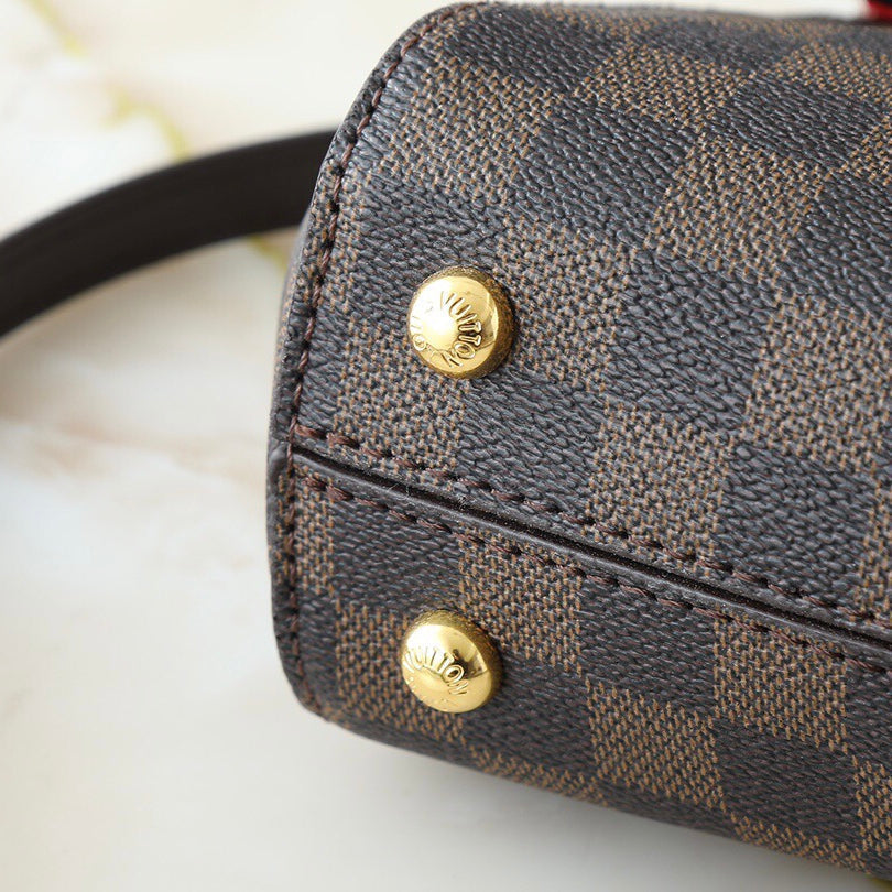 Classic Brown Grid Bag mysite