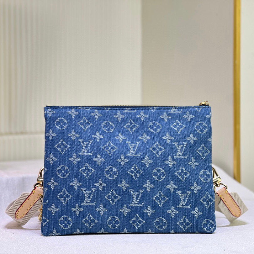 Blue Embroidery Design Bag mysite