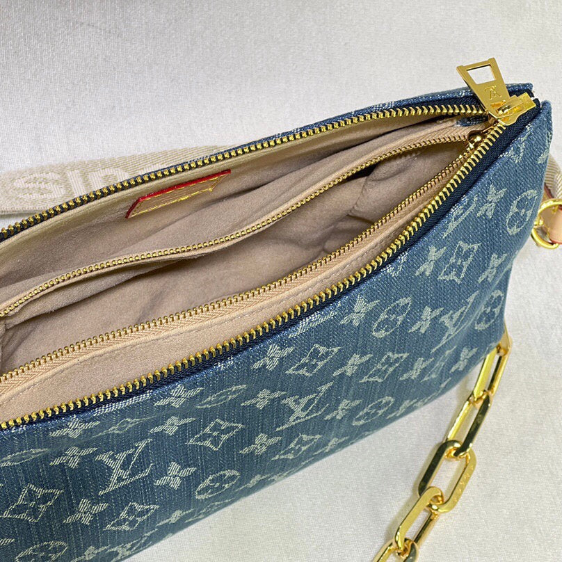 Blue Embroidery Design Bag mysite