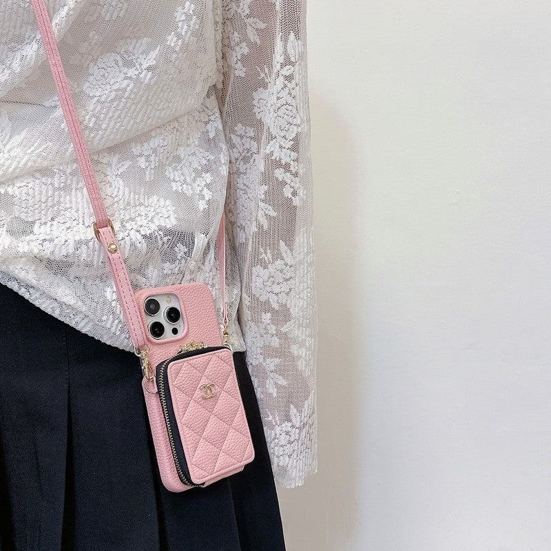 CC Card Bag Colors Chain iPhone Case mysite
