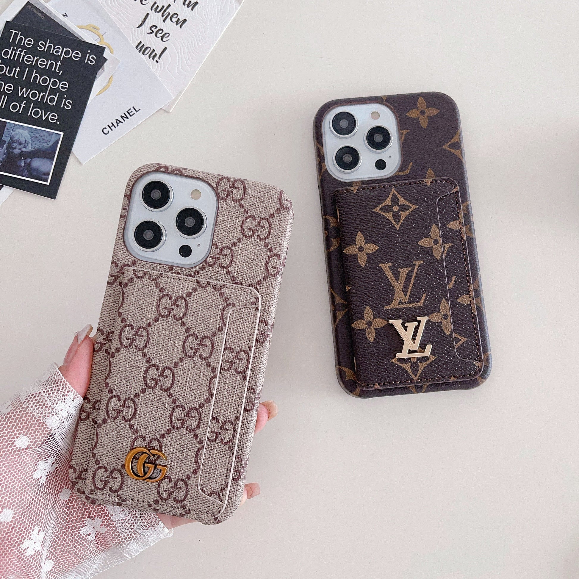 Lou Card Holder iPhone Case mysite
