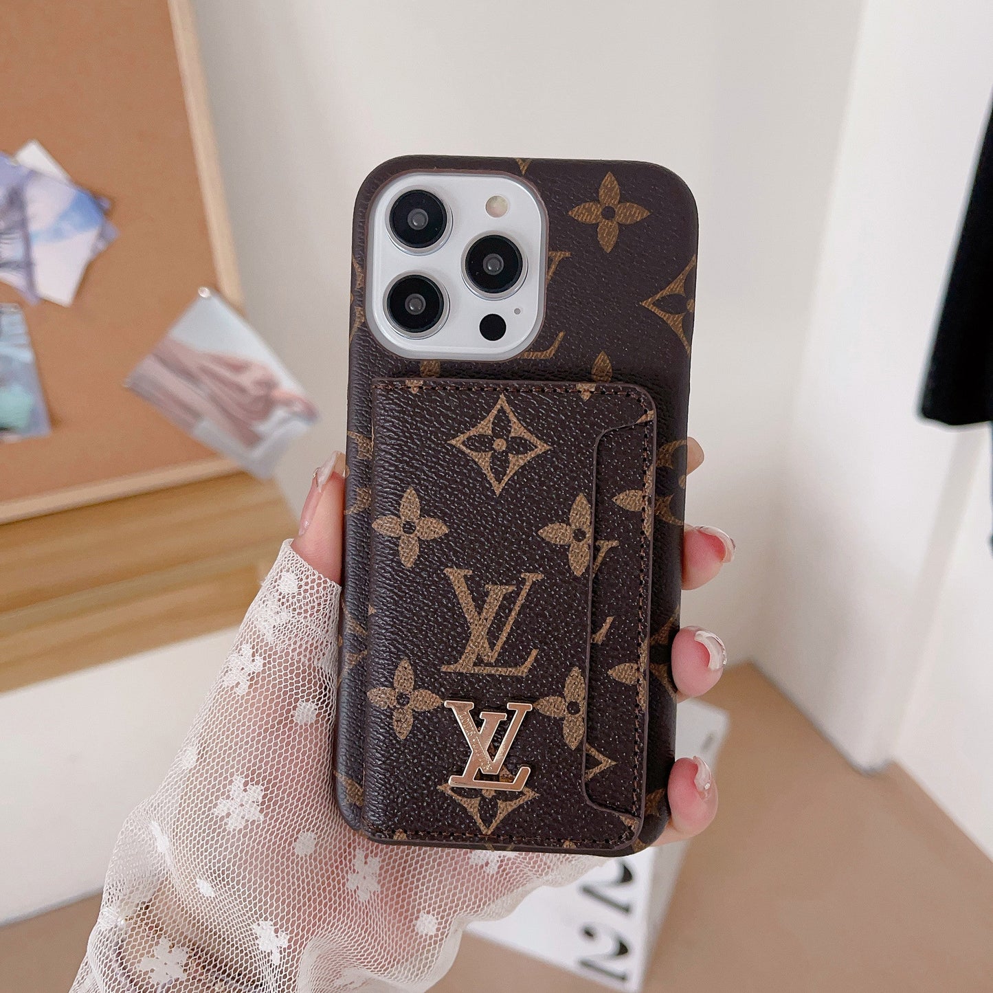 Lou Card Holder iPhone Case mysite
