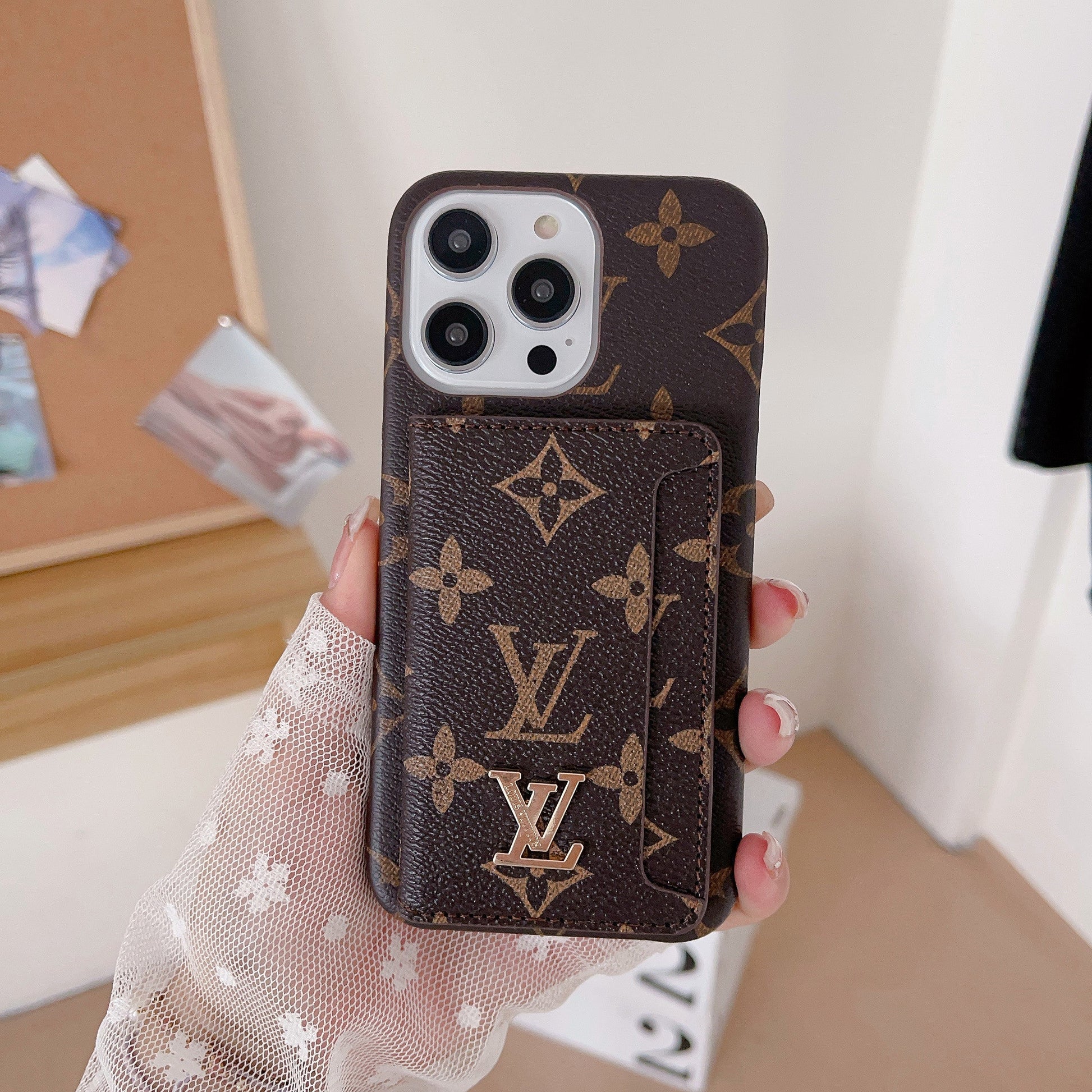 Lou Card Holder iPhone Case mysite