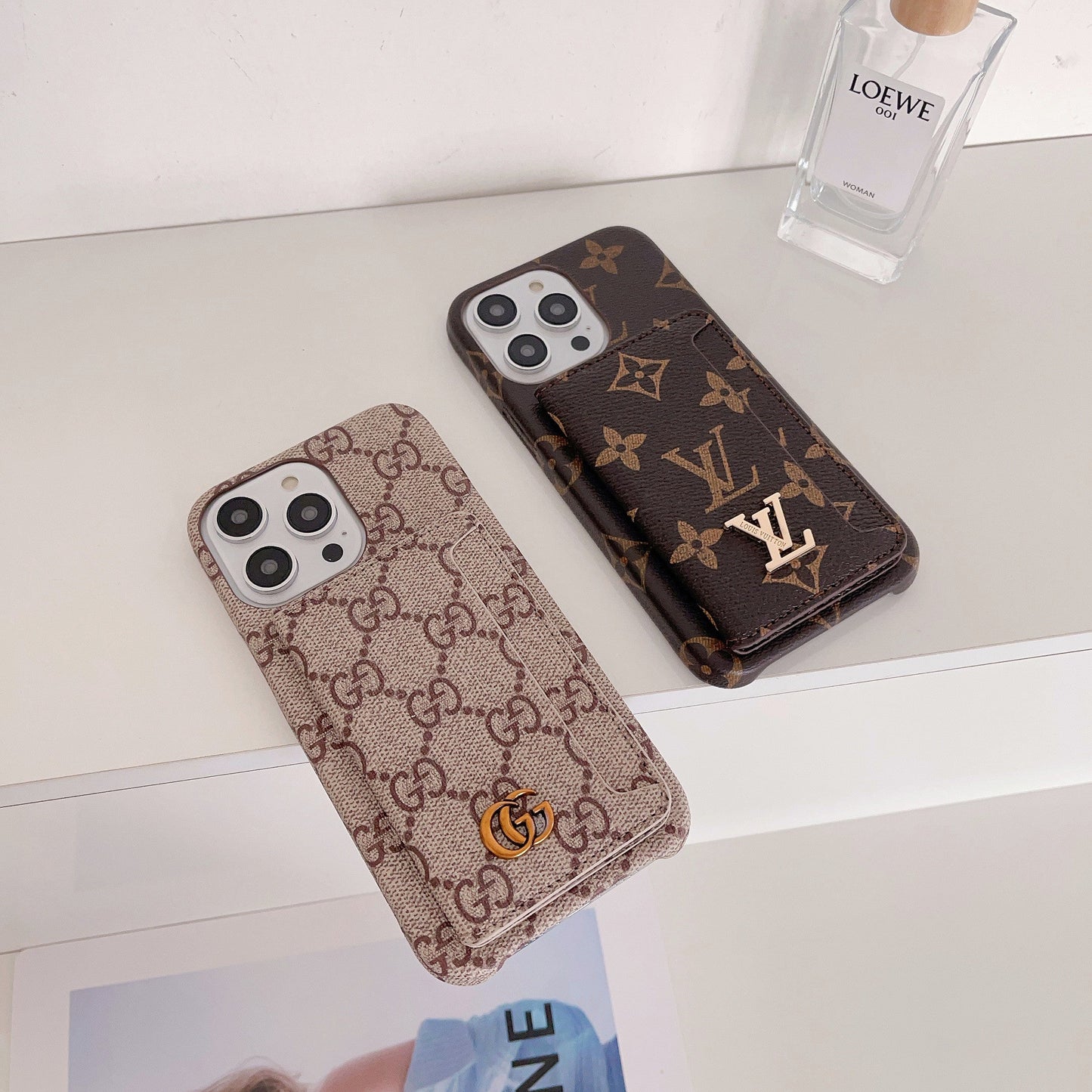 Lou Card Holder iPhone Case mysite