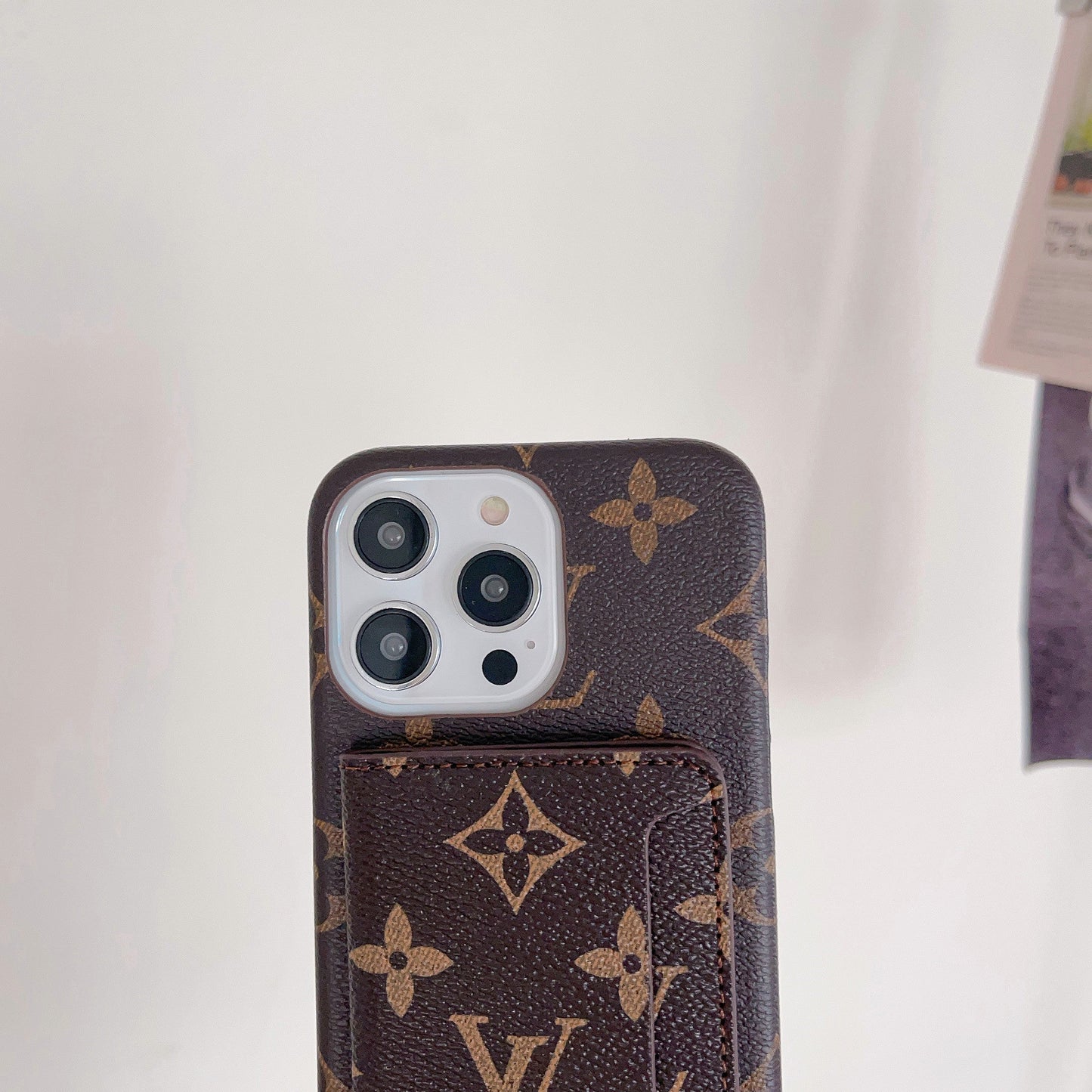 Lou Card Holder iPhone Case mysite