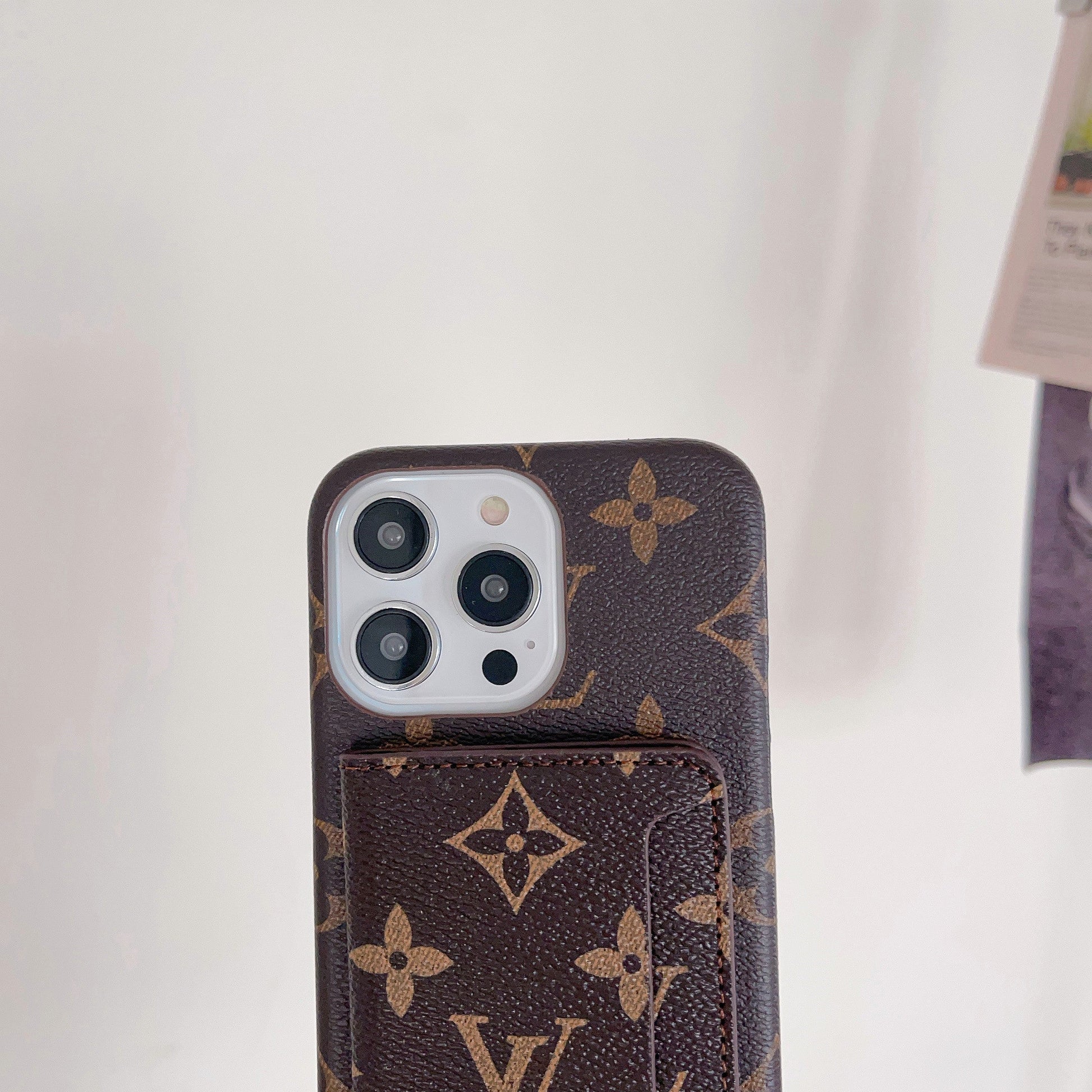 Lou Card Holder iPhone Case mysite
