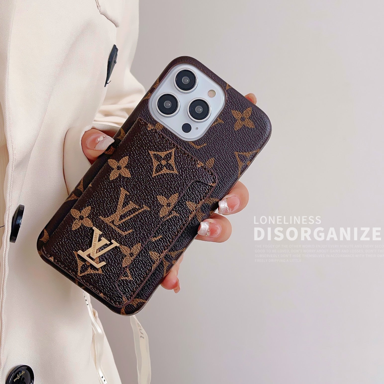 Lou Card Holder iPhone Case mysite