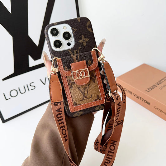 Lou Card Holder Crossbody iPhone Case mysite