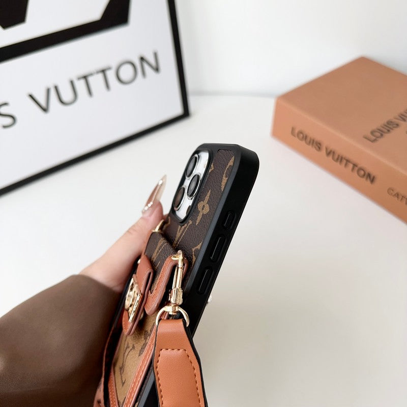 Lou Card Holder Crossbody iPhone Case mysite