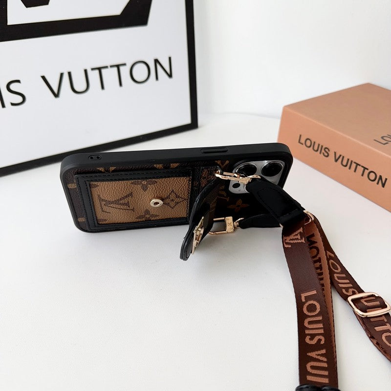 Lou Card Holder Crossbody iPhone Case mysite