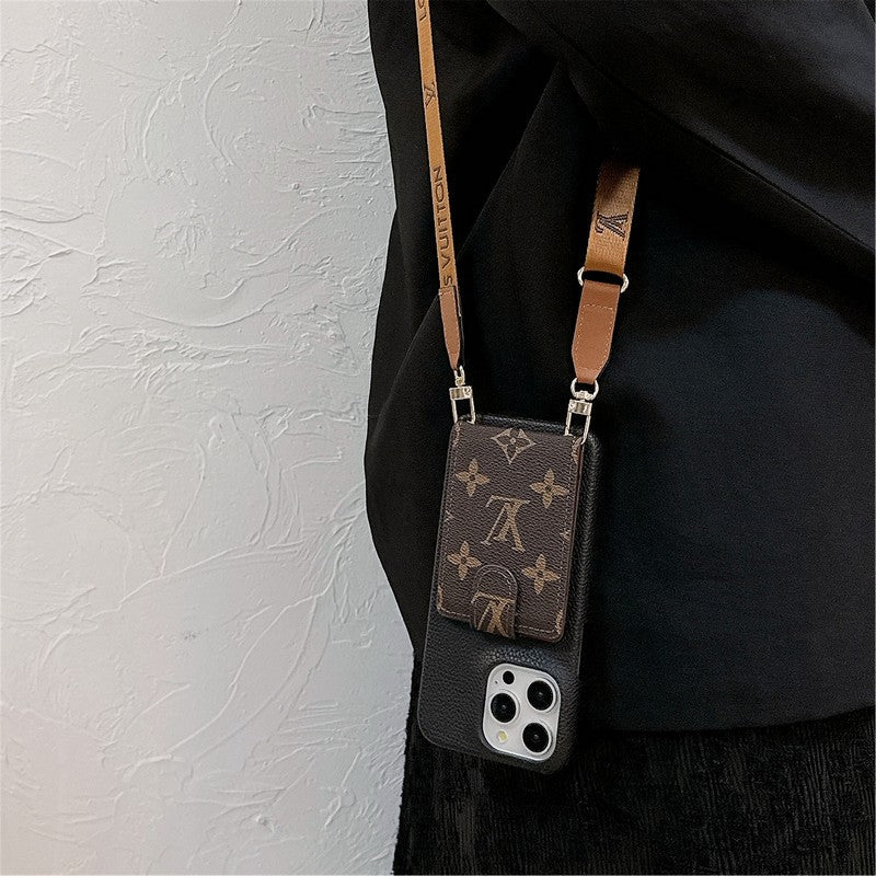 Lou Card Bag Crossbody Chain iPhone Case mysite