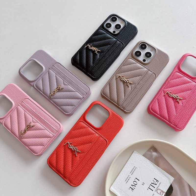 Saint Card Bag Leather iPhone Case mysite