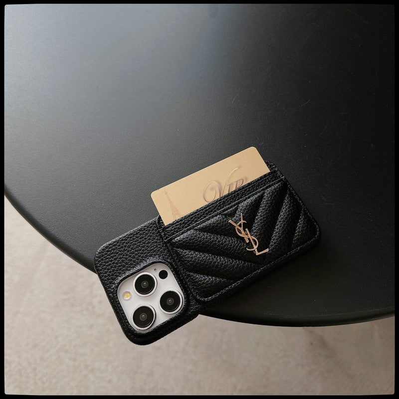 Saint Card Bag Leather iPhone Case mysite