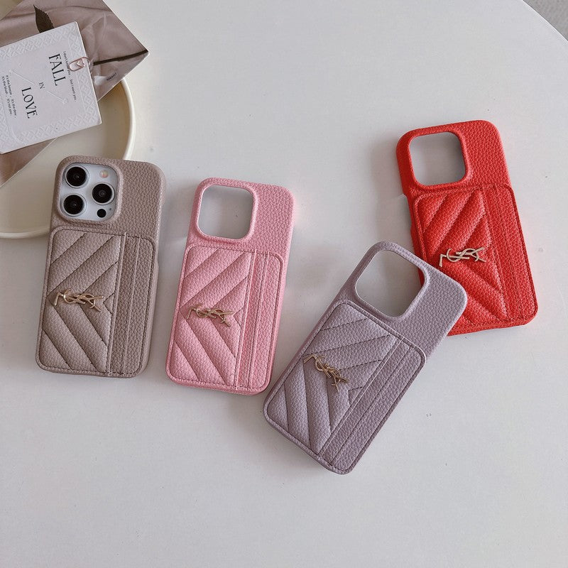 Saint Card Bag Leather iPhone Case mysite