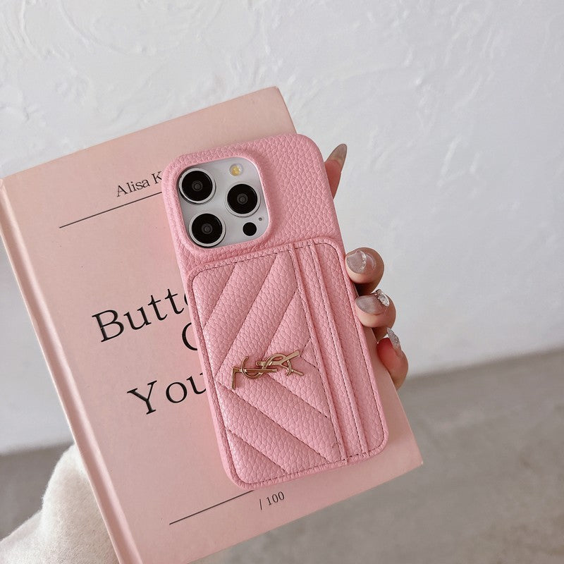 Saint Card Bag Leather iPhone Case mysite