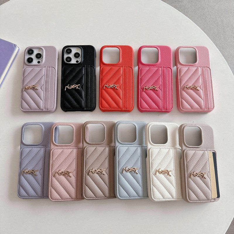Saint Card Bag Leather iPhone Case mysite