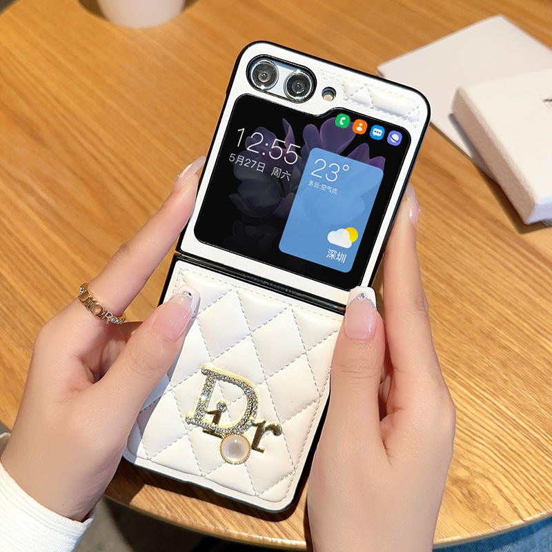 Samsung Classic Leather Galaxy Z Flip 6/5/4/3 Cases mysite