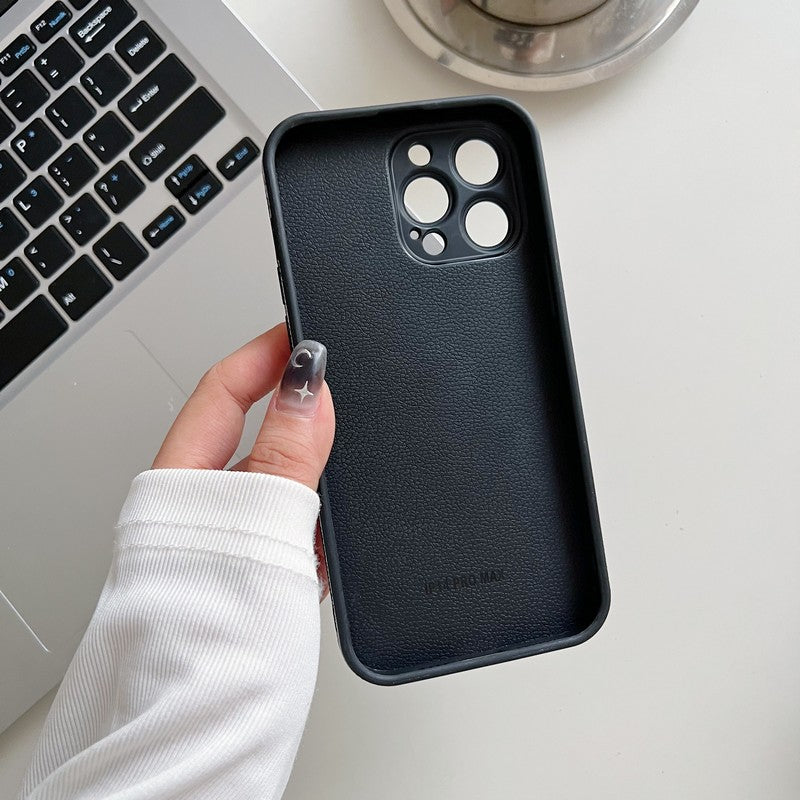 Lou Classic Color Leather iPhone Case mysite