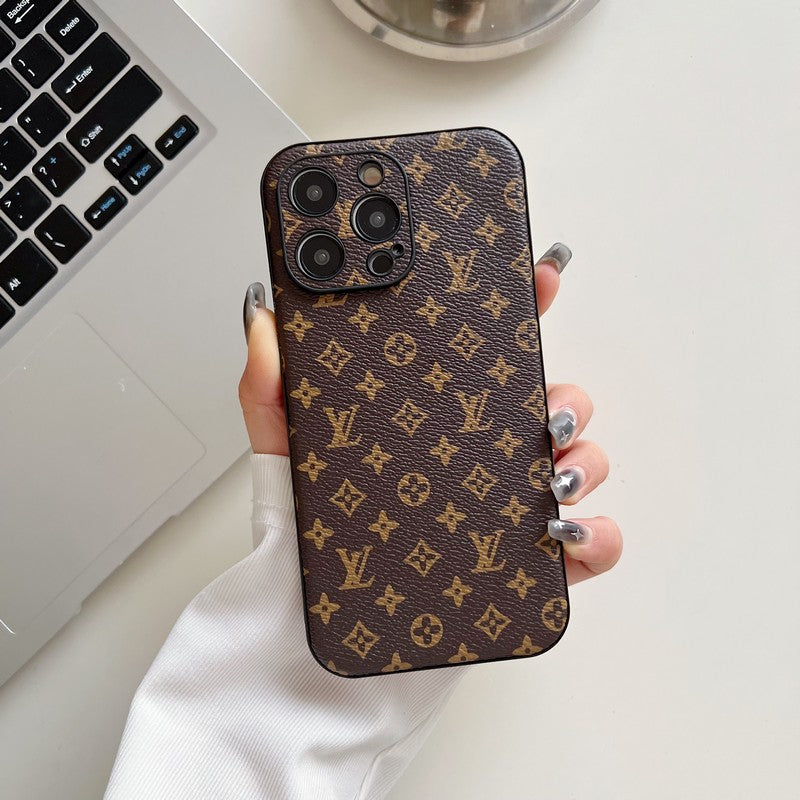 Lou Classic Color Leather iPhone Case mysite